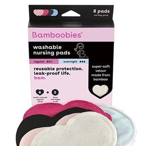 Bamboobies Reusable/Washable Nursing Pads